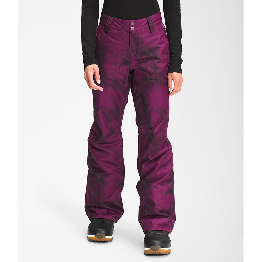 The North Face Pants Womens Australia - The North Face Sally Purple Camo Print (VPB-134820)